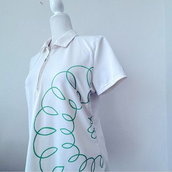 Izod XFG Athletic White Top Cool-FX Short Sleeve SZ M - Picture 3 of 14